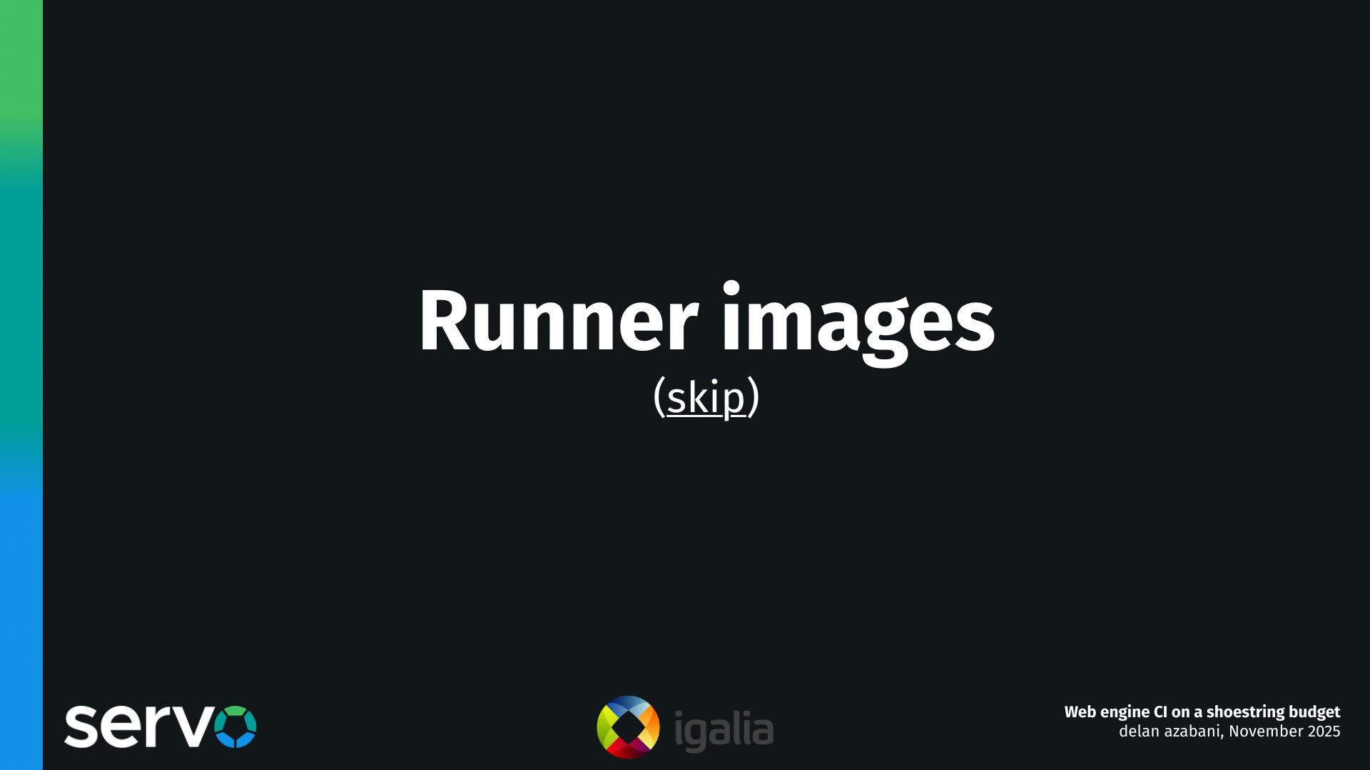 Runner images